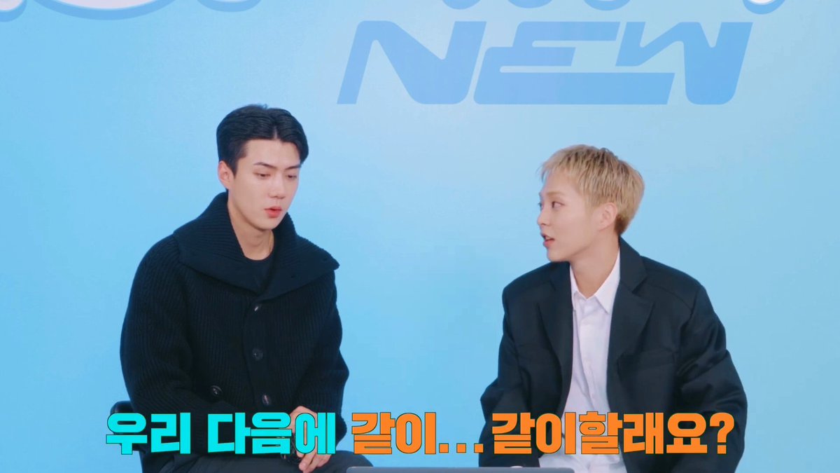 exosexiu's tweet photo. #세슈 #SEXIU #フンシウ
'Brand New’ MV Reaction 세슈
https://t.co/mucEnw6mlP
💙🧡🐥🧡💙🐱🧡💙
세슈 아니 이게 꿈이야 생시야? (볼꼬집) 😇
그래 제발 같이해! 뭐든 다 같이해! 😍
https://t.co/CeqYeAuDBN https://t.co/SvtFmDqHEI