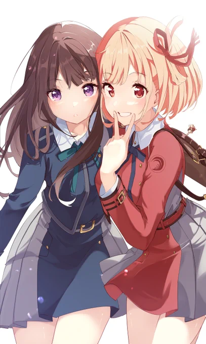 千束とたきな #リコリス・リコイル 