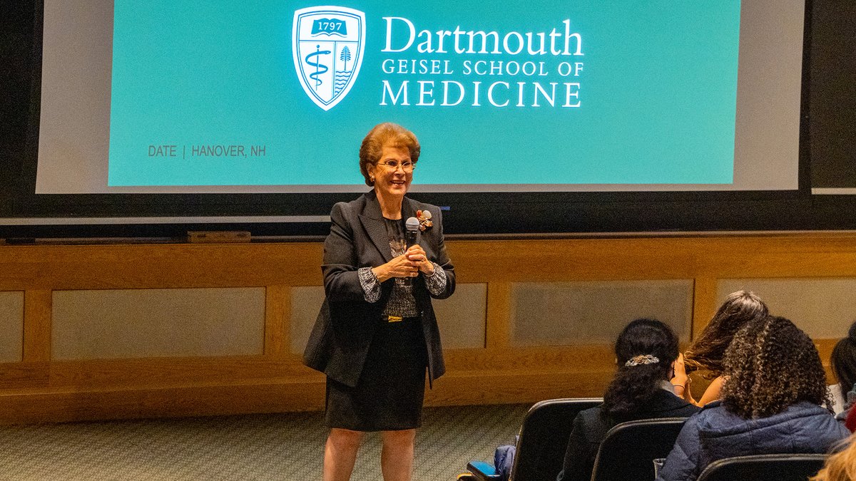ICYMI: On Sept. 23 former U.S. Surgeon General Dr. Antonia Novello delivered a special keynote as part of our celebration of #HispanicHeritageMonth. You can watch the video here: geiselmed.dartmouth.edu/news/2022/hisp…