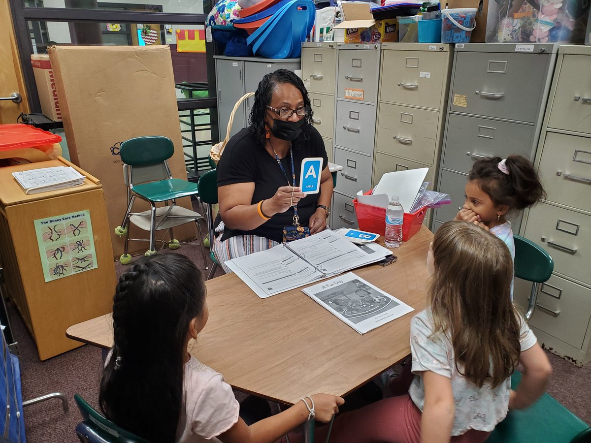 CDavisCoach's tweet photo. We are working hard this morning on our first day of interventions at Salemburg Elementary! #herewegrow @SuzanneSell @SampsonSchools https://t.co/XyRQvGwjUJ