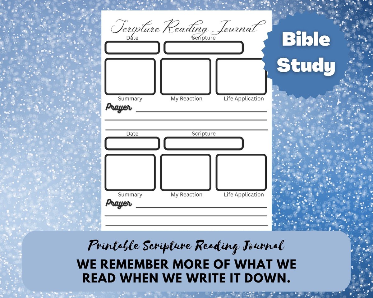 mtkilpa's tweet photo. Excited to share the latest addition to my #etsy shop: Printable Scripture Reading Journal in Black &amp; White https://t.co/GCRxDw31SB #black #blackandwhite #scripturereading #journal #biblestudy #personaldevotion #bible #scripture #document https://t.co/LqwjC93bHz