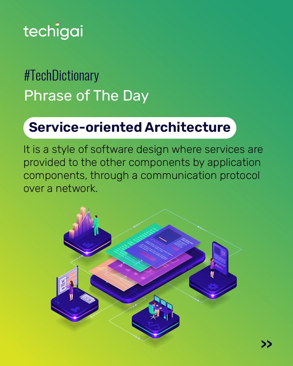Techigai_io's tweet image. Keep watching this space to brush up your technical knowledge with our #techdictionary series.

#wordoftheday #softwaredevelopment #follow #techigai #LifeAtTechigai