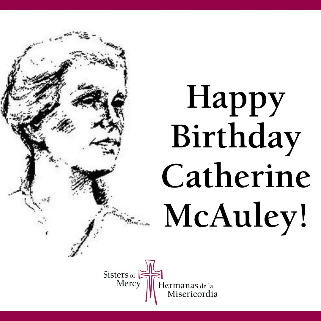 MercyEdSystem's tweet image. Happy Birthday, Catherine McAuley!

On this day in 1778, Catherine McAuley was born in Dublin, Ireland. Her rich legacy of Mercy now spans the globe and lives on 244 years after her birth.