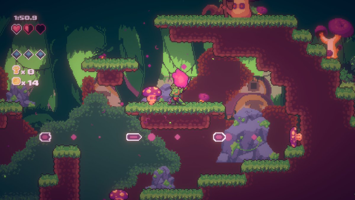 Encounters can get a little crazy in #TheIslandofSpirits. Be aware of your surroundings and try not to get stuck in the crossfire, especially if there are a bunch of enemies at once. #gamedev #indiegame #Unity #pixelart #gamedevelopment