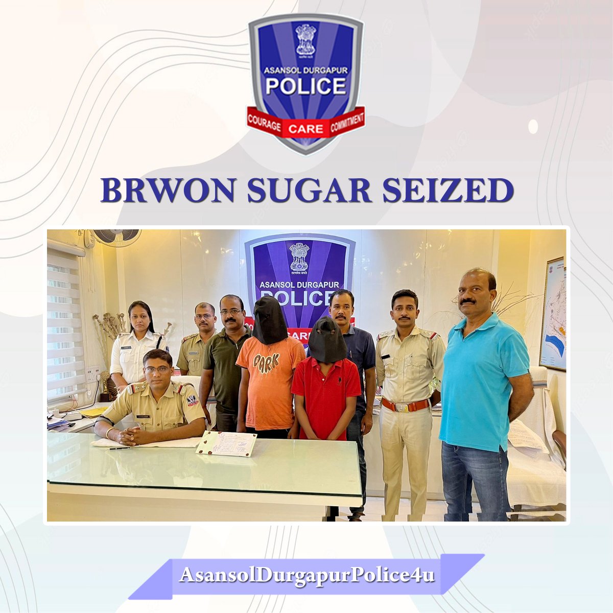 Cpadpc's tweet photo. As per source information of Andal PS Police team held raid at Lachipur colony and seized Brown Sugar with Motor Cycle. Arrest 2 person.
#BrownSugarSeized #AndalPS
#ADPCDetects #SayNoToDrugs
@WBPolice https://t.co/VEsFQosyEN