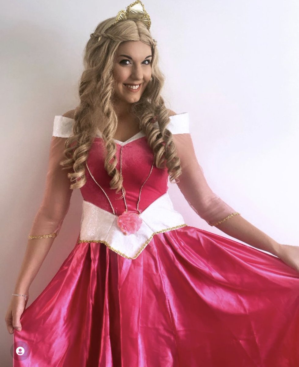 We had a wonderful time as this sleepy princess last weekend! #princessparties #kidsparties #childrensentertainment