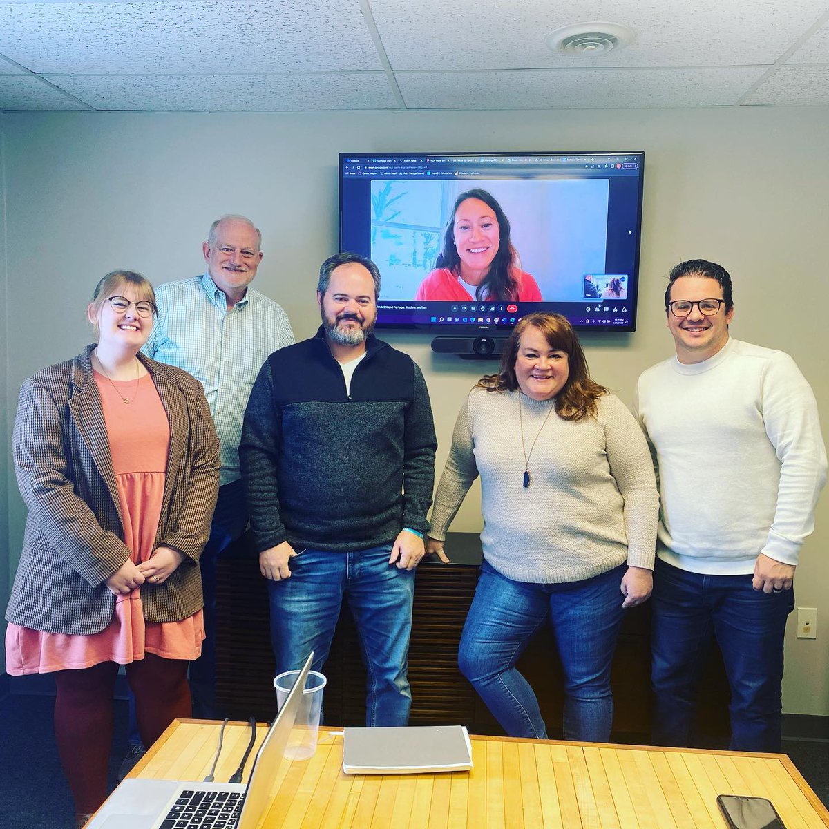 msn_connect's tweet photo. Great to be with our friends from @portagelearning! It’s exciting to see all their growth and the impact they have on helping students move their careers forward! https://t.co/bxgkFZ6WHo