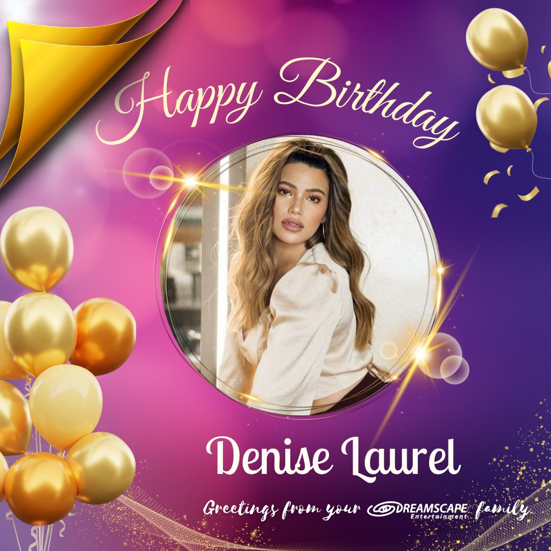 DreamscapePH's tweet photo. Happy Birthday, Denise! 🎉🎂🥂
#FloverOfEvil https://t.co/e9M6ZPIyPm