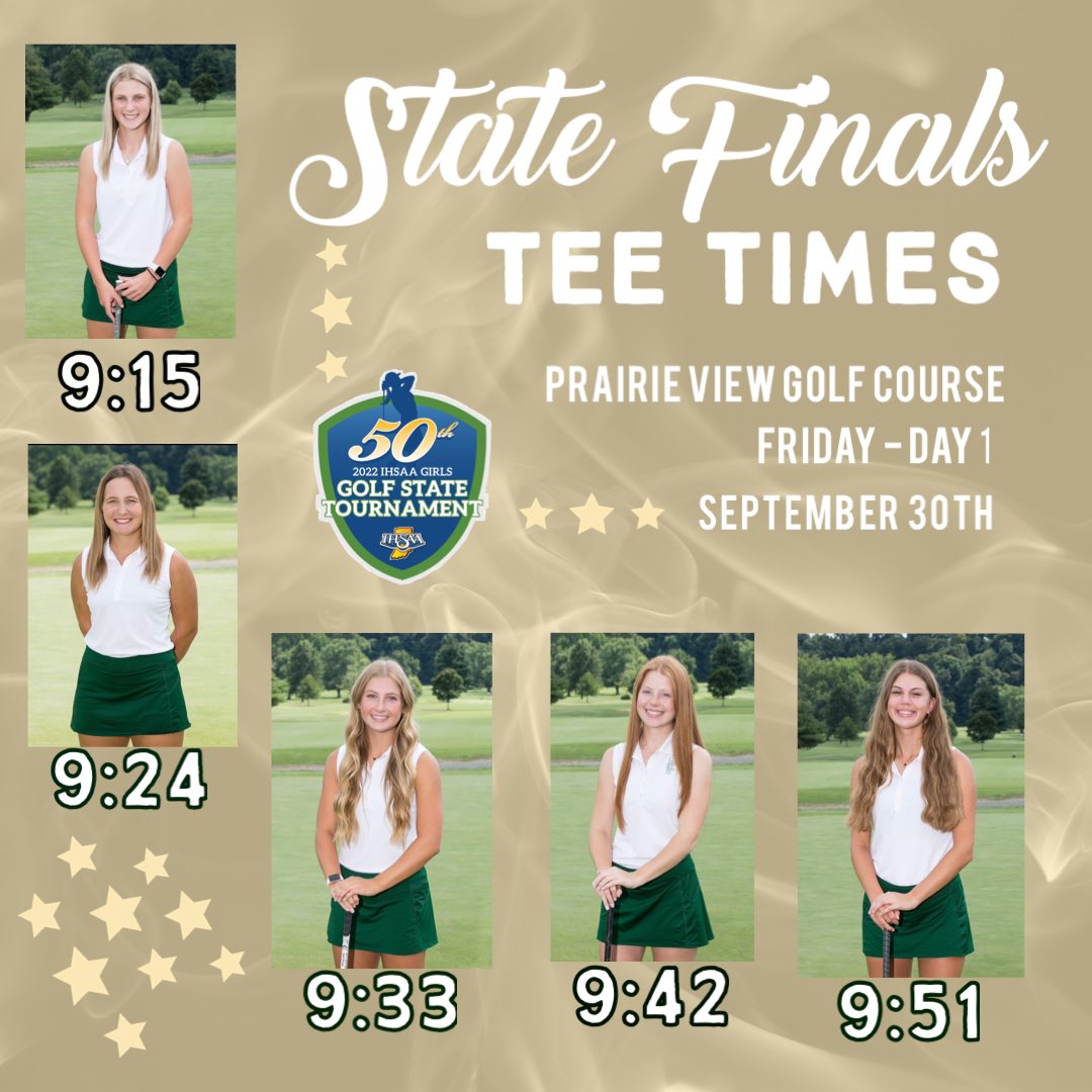 STATE DAY ONE TOMORROW! 💛💚<a href="/indianahsgolf/">Indiana HS Golf</a>