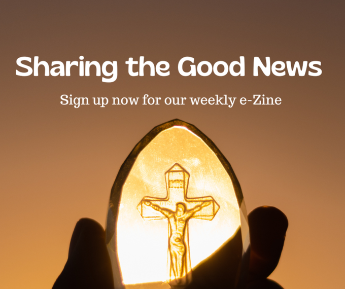 Sign up now to receive our new weekly 'Sharing the Good News' e-Zine. Click the link to subscribe catholicnews.ie/newsletter/