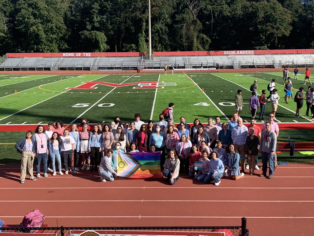 Highlanders supporting Ally Week during FLEX!