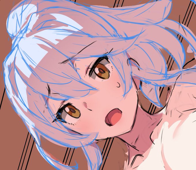 背景も足して影色など色味も調整 