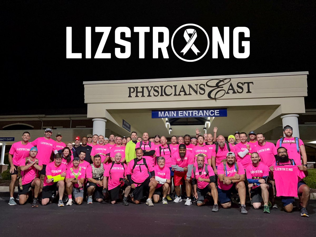 F3ENC's tweet photo. 63 PAX came out to #fighton for one of their brothers wives:

50 @ #lizstrong
4 @ #stormtroopers 
4 @ @f3farmville
5 @ #shieldlock

#f3enc
#f3nation 
#f3counts https://t.co/u2S9pGZ3pK
