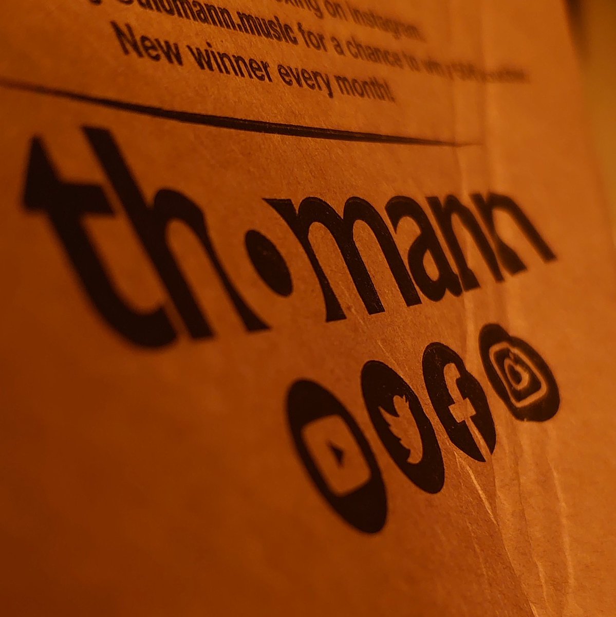 WerWolfIsBack's tweet photo. Look who sent me a package
@thomann
#HelloNewGear https://t.co/4RJNJyWU2i