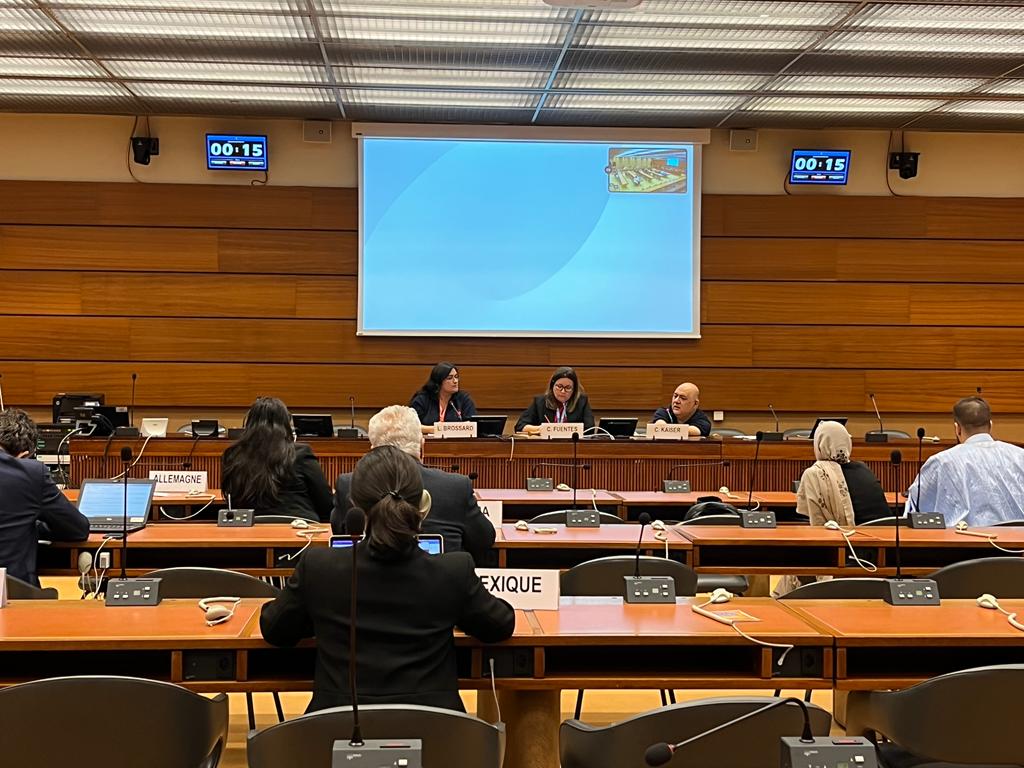 ChileONUGinebra's tweet photo. #CDH51 #HRC51 Embajadora @Cfuentesjulio modera evento paralelo  "Inclusión y derechos humanos de las personas con discapacidad en situaciones de emergencia" con la participación de Carlos Kaiser @kaisermansilla y Loreto Brossard @lorettinha de @ONGinclusiva 🇨🇱 https://t.co/vzL6kiES5C