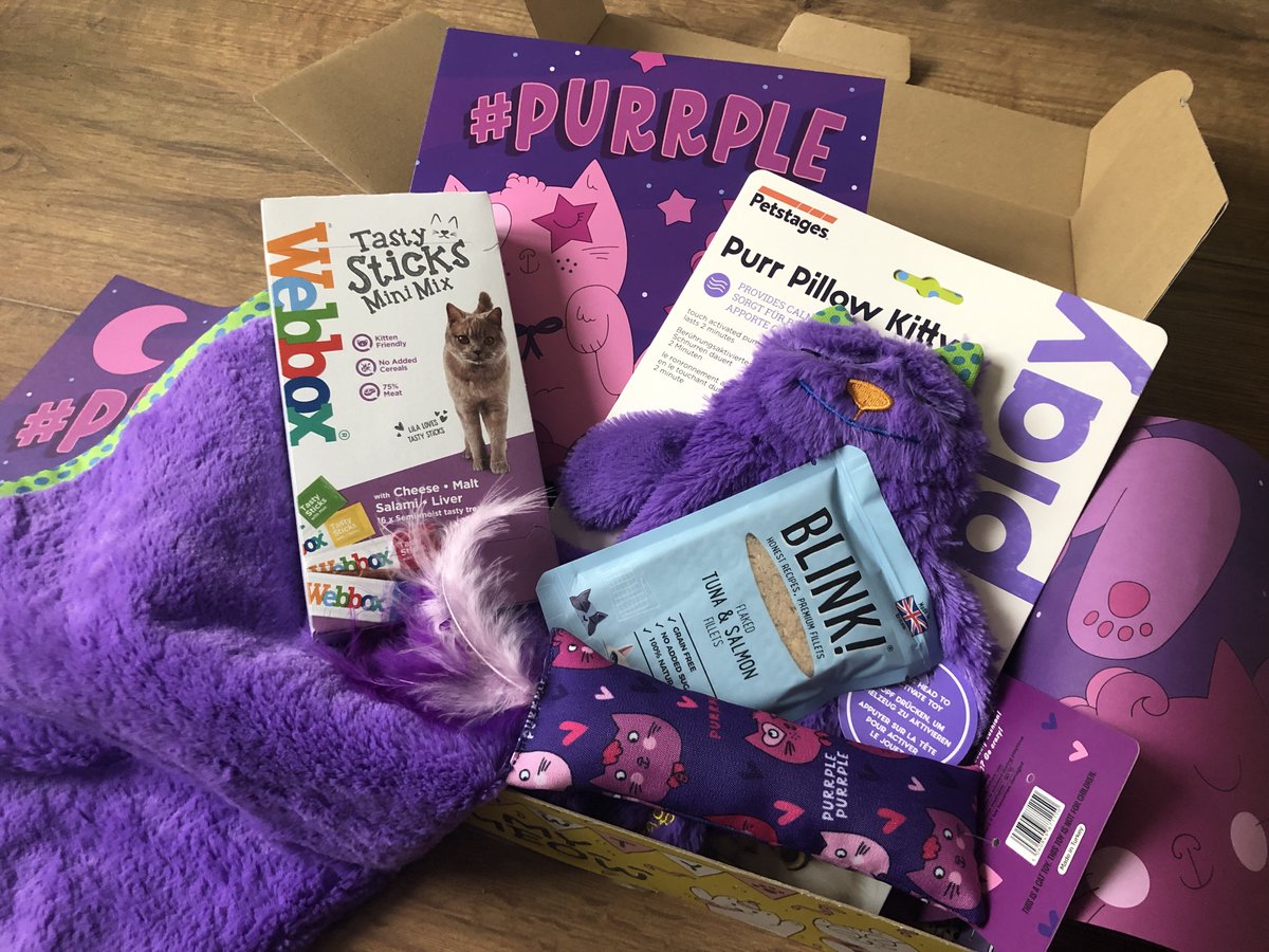 lomadia's tweet photo. Thank you to @mymeowcouk for another awesome box of goodies for Libby! Unboxing video next week <3 #Purrple #AD
Find out more or grab your own monthly cat box: https://t.co/87Fekh6Fxw https://t.co/PiPviY86wC