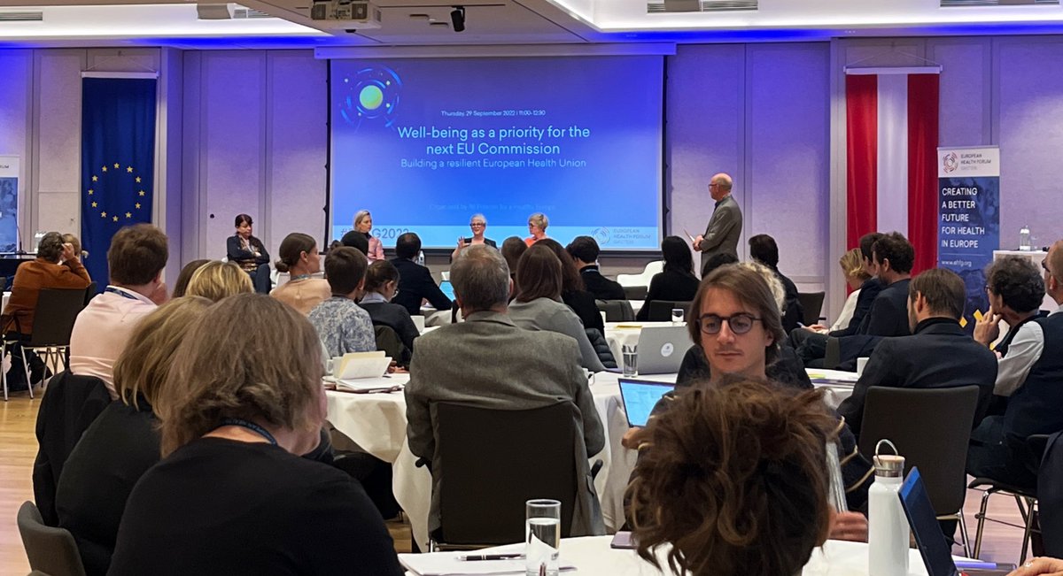 ArturOlesch's tweet photo. #Telecare rescued continuity of care during the #COVID19 pandemic and providers adopted it quickly - remote care is the future of #healthcare in regard to challenges like workforce shortages,according to Susanne Schlagl, Vodafone Centre for Health with Deloitte #EHFG2022 https://t.co/VpbniFC8gH