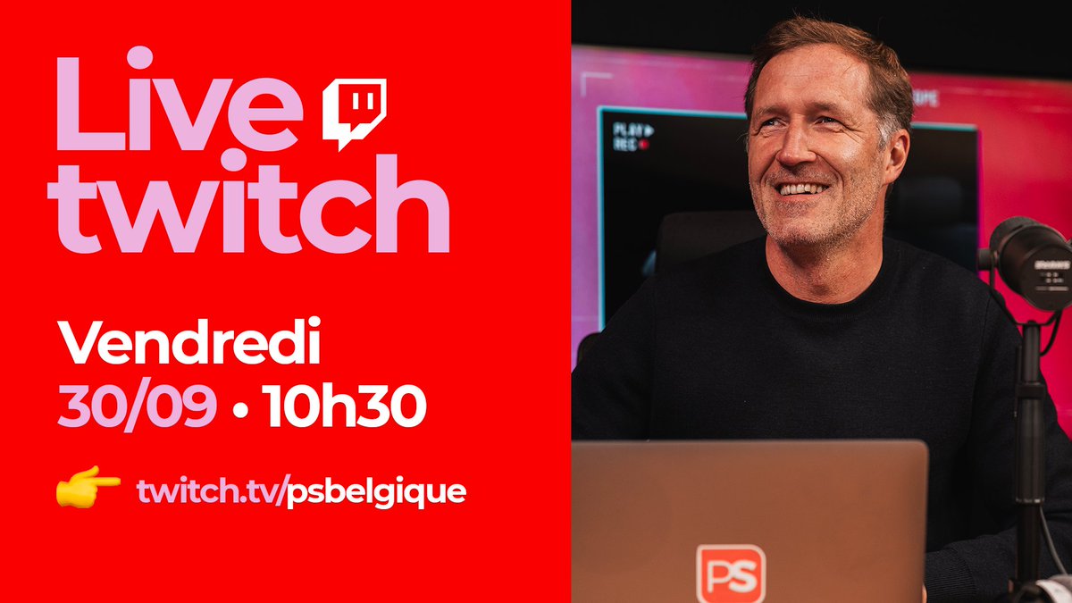 PSofficiel's tweet photo. Ce vendredi c'est le retour du #Magnetoscope, la revue de presse engagée de Paul Magnette. Rendez-vous en direct sur twitch à partir de 10h30.
👉 https://t.co/kh2xdT8j5n https://t.co/KzJDMDPFxG