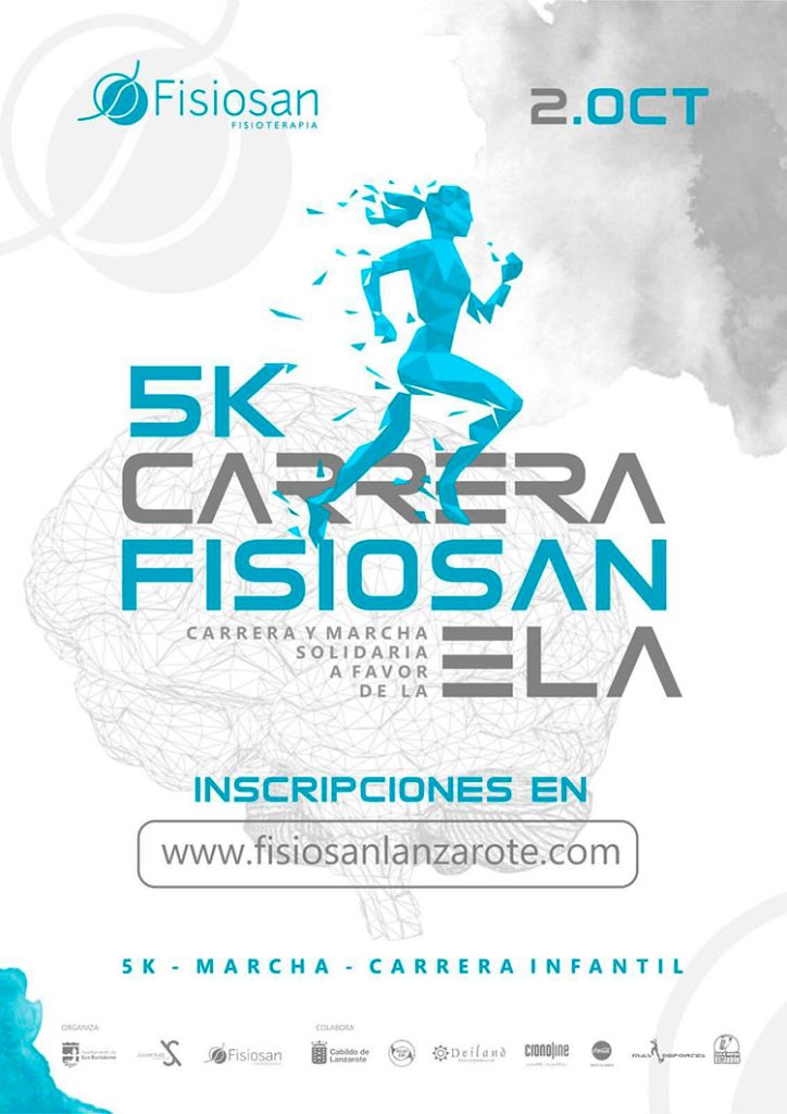 Este domingo puedes colaborar con La Carrera Solidaria por la ELA que se celebra en Playa Honda. 

Las plazas disponibles se han agotado hace días, pero puedes colaborar igualmente comprando el dorsal solidario.