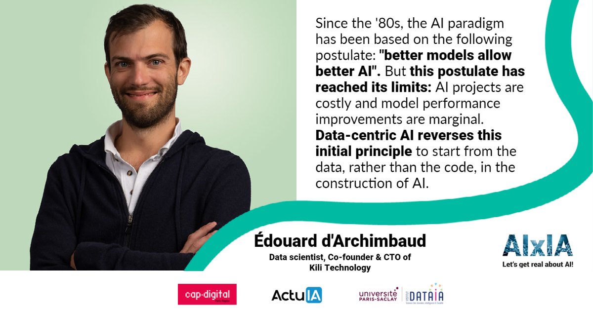 AIxIA | AI-Conference (@aixiaconference) on Twitter photo 🫶We are proud to announce our first speaker :
<a href="/edarchimbaud/">Edouard d'Archimbaud</a>, co-founder and CTO of
<a href="/Kili_Technology/">Kili Technology</a>
💭Learn more about no-code and low-code through his presentation on November 15th at
<a href="/AIxIAconference/">AIxIA | AI-Conference</a> !
Full program and tickets at 👉 aixia.eu 🫶We are proud to announce our first speaker :
<a href="/edarchimbaud/">Edouard d'Archimbaud</a>, co-founder and CTO of
<a href="/Kili_Technology/">Kili Technology</a>
💭Learn more about no-code and low-code through his presentation on November 15th at
<a href="/AIxIAconference/">AIxIA | AI-Conference</a> !
Full program and tickets at 👉 aixia.eu