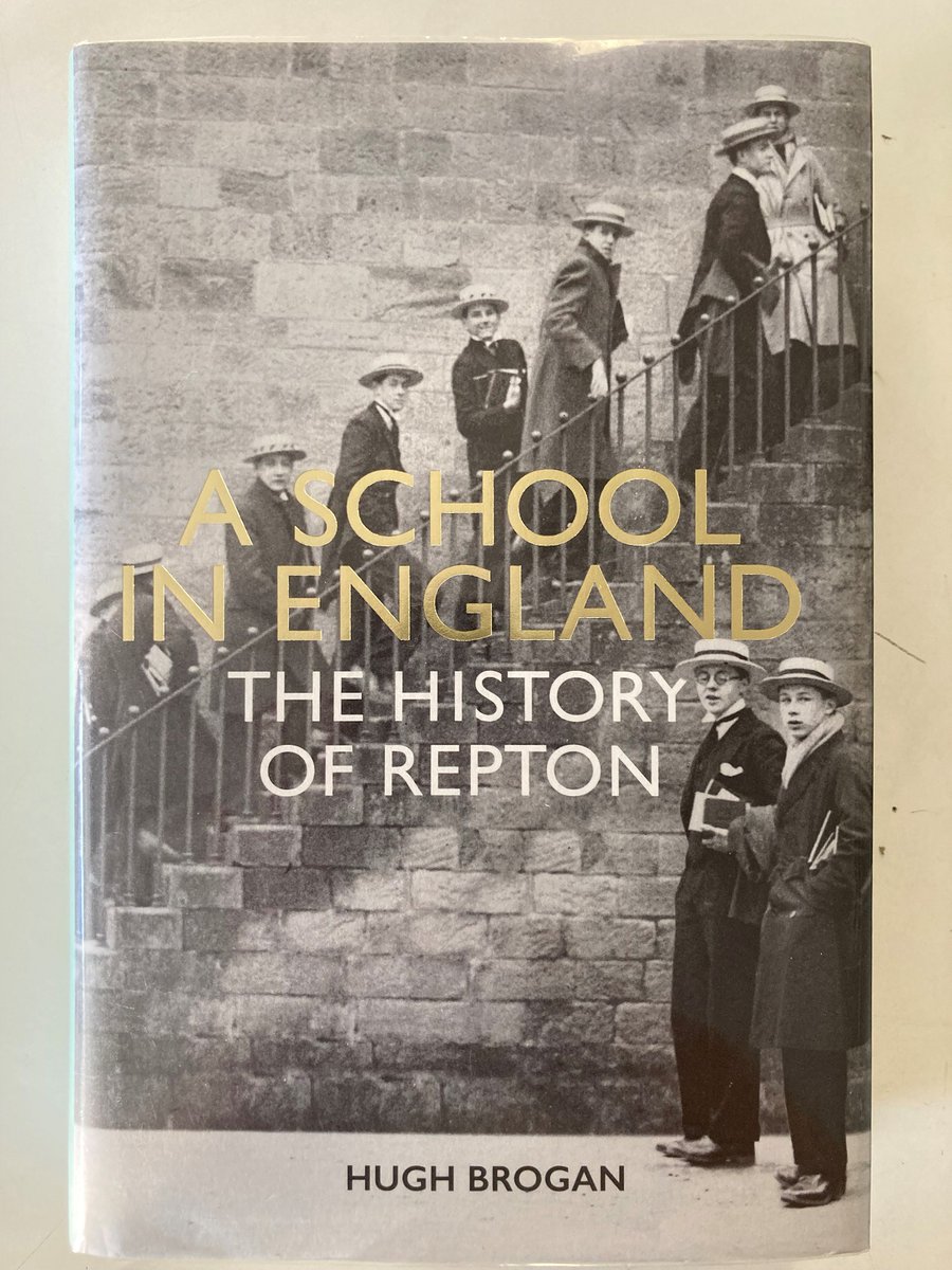 DerbyshireDRO's tweet photo. Our new #LocalStudies book 'A School in England The History of Repton' tells the absorbing story of how Repton, founded 1557, became a major public school of national reputation. Former alumni include sporting greats C.B.Fry, Harold Abrahams &amp; “Bunny” Austin. #EYALearning https://t.co/zitahB0N0p