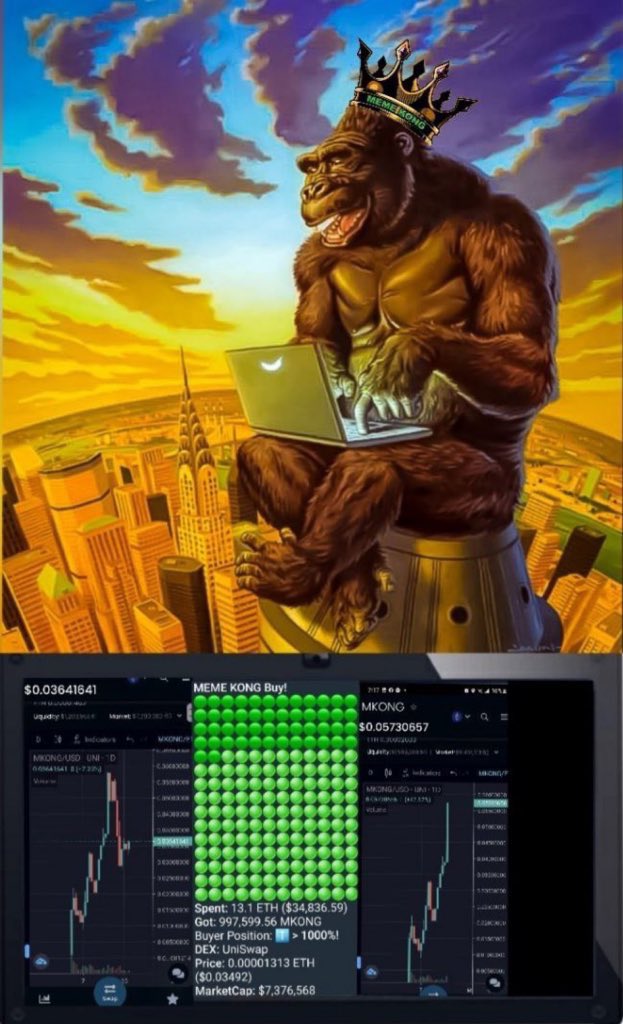 droopy_kat's tweet image. 💯 right  You should buy $MKONG. Then after that, more $MKONG. And finally, keep buying more, #HODLing and #staking your $MKONG. There's no project out there like #memekong. They even just had their own #rallymemekong and are partnered with #lootverse!  memekong.io