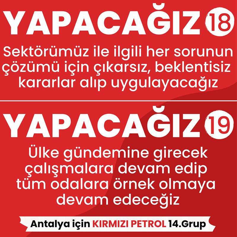 Yaptığımız çalışmalarla örnek olduk, örnek olmaya da devam edeceğiz 💯

Antalya için Kırmızı Petrol 14.Grup⛽️

#14gruppetrolculer
#antalyakırmızıpetrol 
#kırmızı #antalyaiçinkirmizi #birliktengüçlüticarete #örnek #çalışmalar #örnekolmak