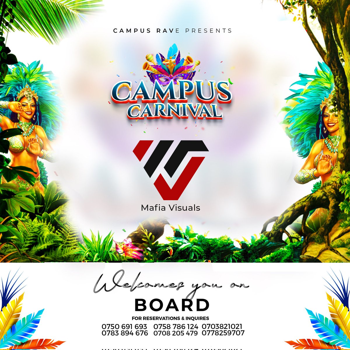 I'm still bringing 😂🔥
The 7th sponsor...<a href="/visuals_mafia/">Mafia Visuals</a> we welcome you on board...
#CampusCarnival