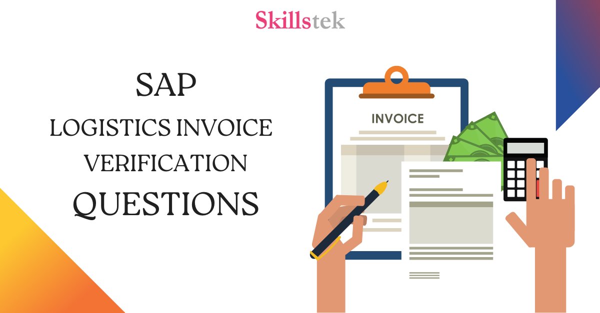 skillstek's tweet photo. SAP Logistics Invoice Verification - Quick Questions - (SAP FICO Interview Guide). Read- https://t.co/9mD4U4pExU
#SAPLogistics #sapfico #SAPconsultants https://t.co/Ry0kuoo8gQ