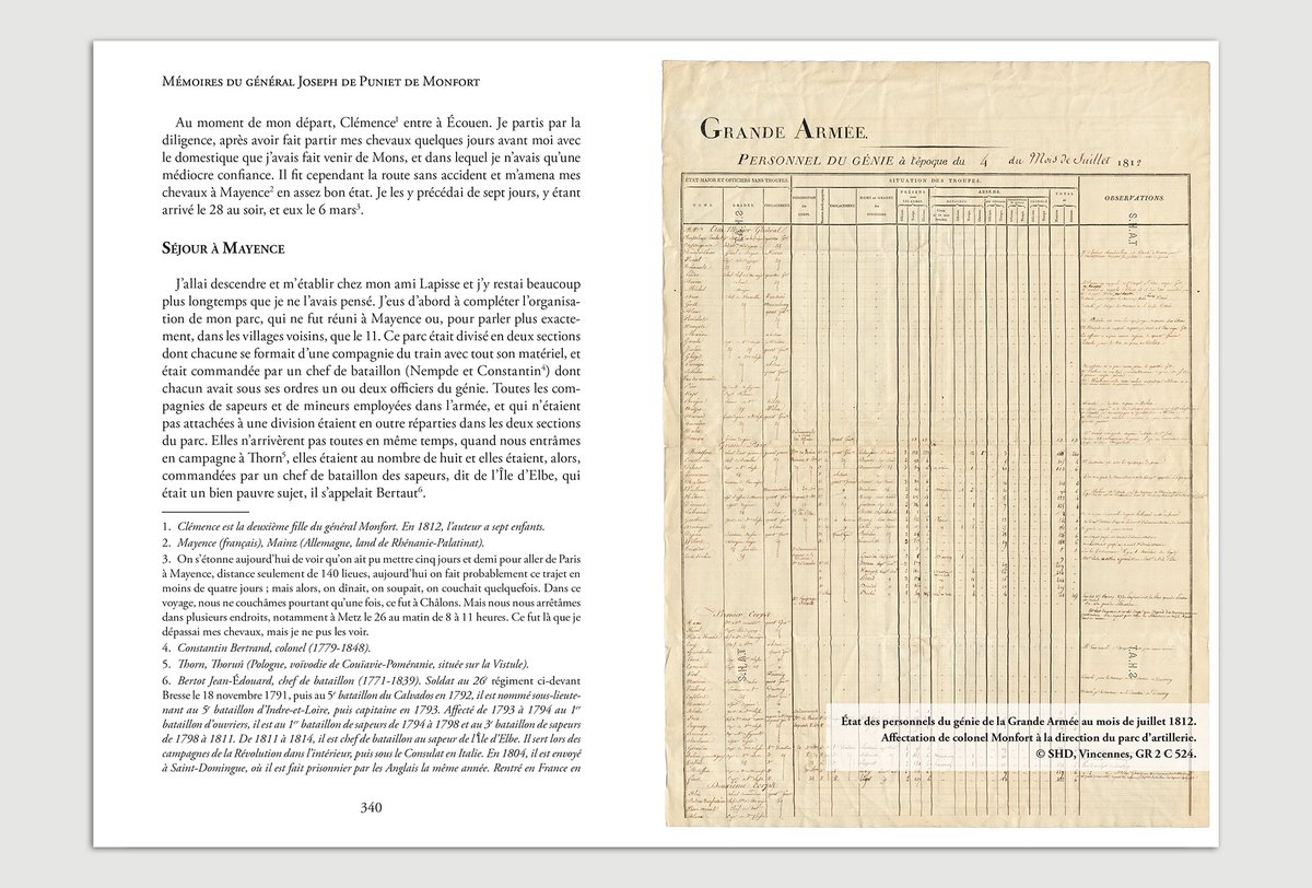ChopelinP's tweet image. Mémoires (inédits) d'un officier français du génie pendant les guerres de la Révolution et de l'Empire. ⤵️