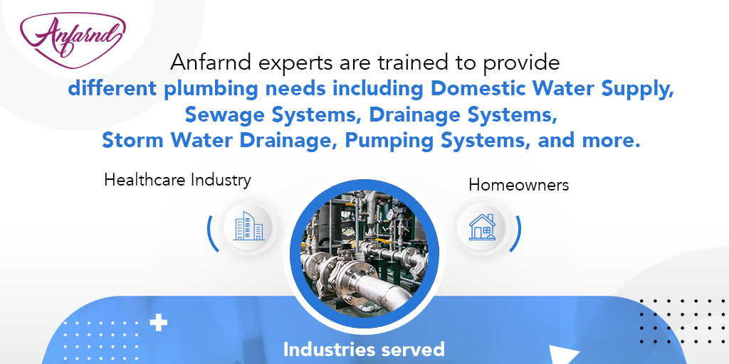 anfarndinfotech's tweet photo. Specializing in the MEP services industry, Anfarnd provides versatile plumbing solutions to assist in drainage and piping system. Connect with our experts today! 

Visit our website at https://t.co/zHxGyJqhUx

#anfarnd #contractingcompany #services #mep #plumbing #watersupply https://t.co/HG8QXSgcmK
