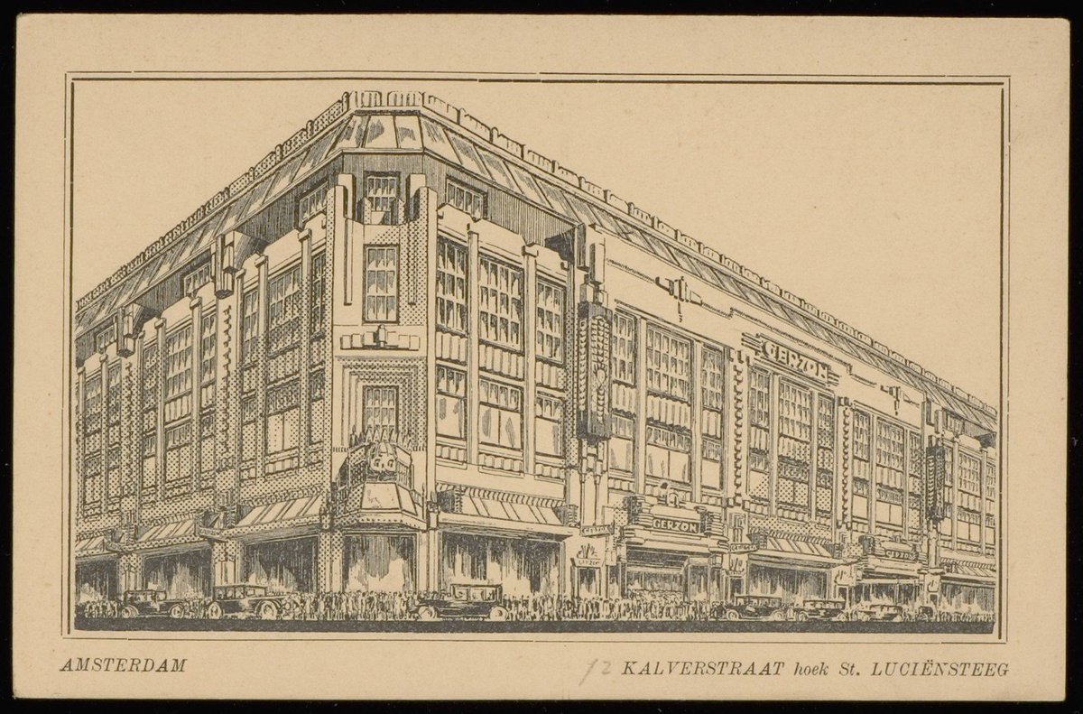 SBvanderVeen's tweet photo. #BornOnThisDay in 1862: Eduard Gerzon. Together with his brother Lion, he established fashion warehouse #Gerzon. They managed the business in Amsterdam and its branches in other cities together with their wives, the sisters Emma and Sophia Marx. https://t.co/Ye8CSvdFFh
