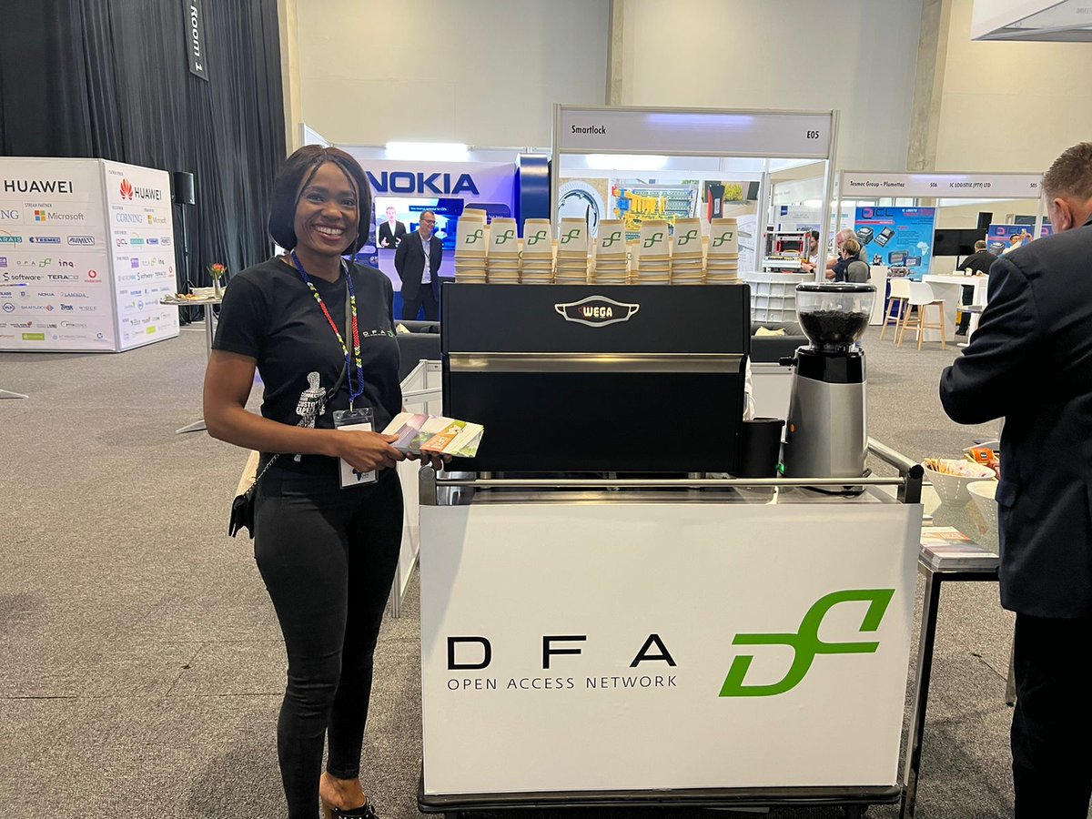 DarkFibreAfrica's tweet photo. We are proud to be in Cape Town for the @digitalcouncil1 #Conext2022 Digital Infrastructure Summit day 2. We are serving the coffee for entire conference duration.
#Conext2022 #DFA #fibreconnectivity https://t.co/wHE5MQ7Fjm