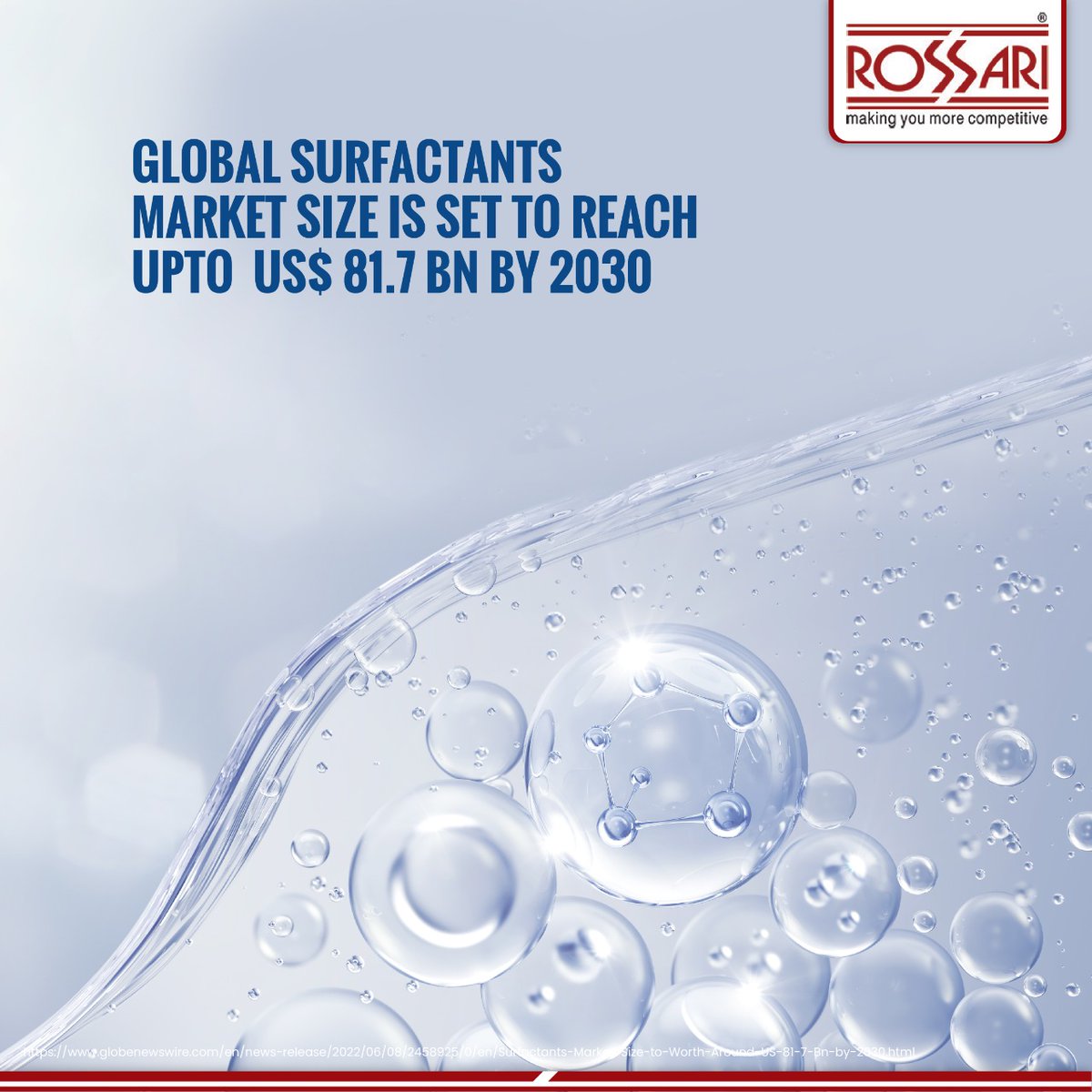 RossariBiotech's tweet photo. Leveraging the 86,000 MTPA capacity of our recently acquired company, we are determined to use the extensive strength and expertise of Unitop Chemicals to roll out new-age solutions and diversify the application in Surfactants.
#rossari #rossaribiotech #chemicalsector #unitop https://t.co/EkyvNkPjd8