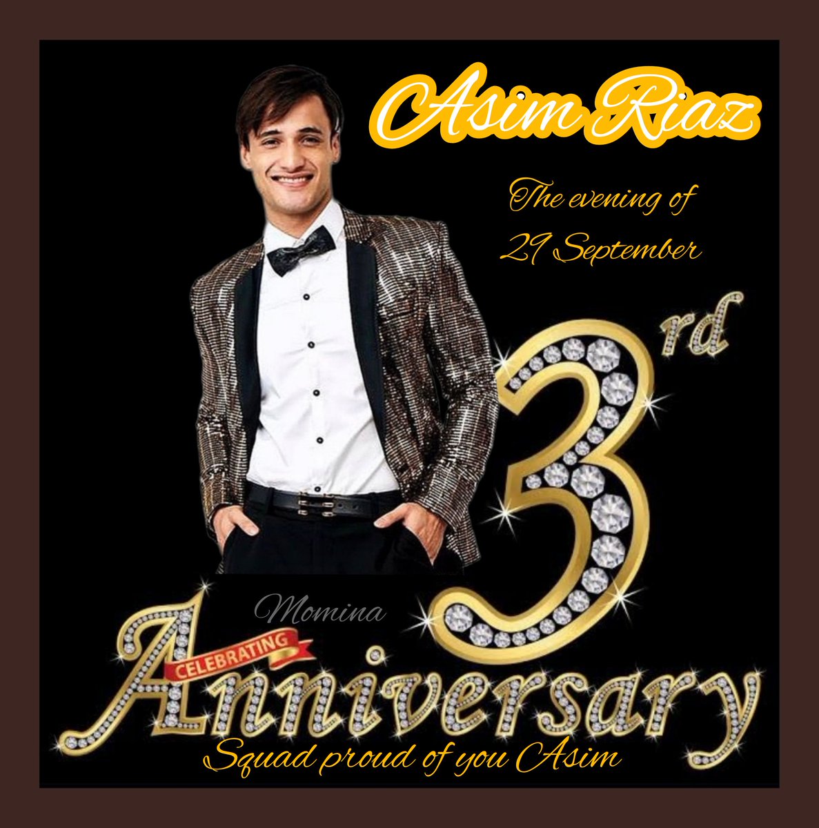 letsHopeMomina's tweet photo. Congratulations to @imrealasim 
For Completing successful 3 years
After BB entry
U came nd made history
Although u hv more than 10 years hardwork but after being heartbeat of everyone it's a 3rd anniversary
So #AsimSquad lets celebrate it together
3 GLORIOUS YRS OF ASIM RIAZ https://t.co/NrXw2TdUOF