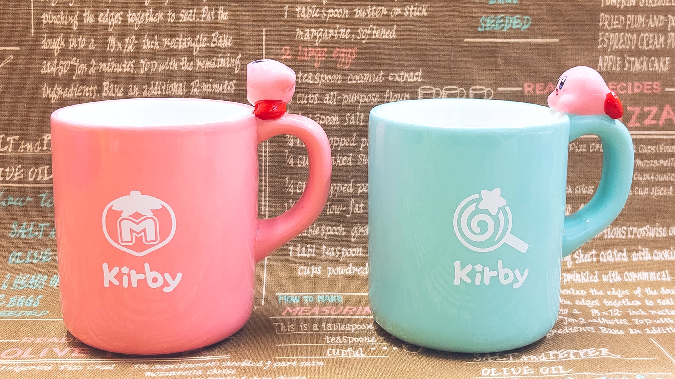 星のカービィ 原宿　PLAYFUL KIRBY マグカップ X-এ KIRBY'S PUPUPU MARKET: 