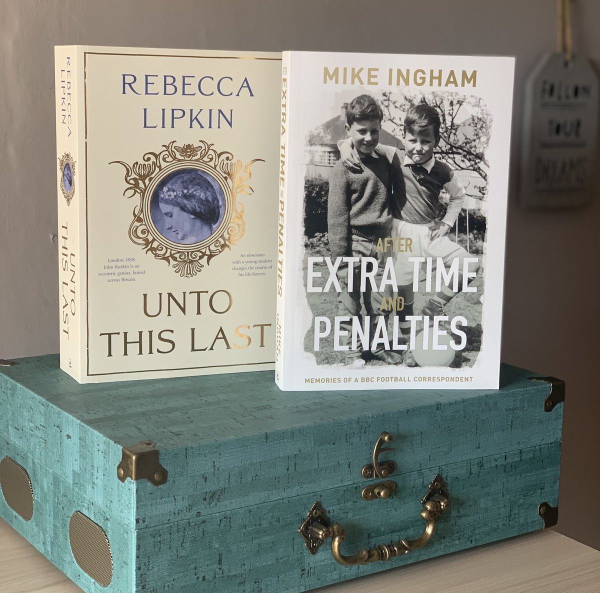 katefbaker's tweet photo. Investigating what paperbacks produced by @BookGuild actually feel like (and smell like because, well, it’s got to be done👃🏼)
A memoir by Mike Ingham - a birthday present for my football-mad BIL, which he’ll love - and for me, @rebecca_lipkin #untothislast
#IndiePublishers https://t.co/VIQ2U3RMZB
