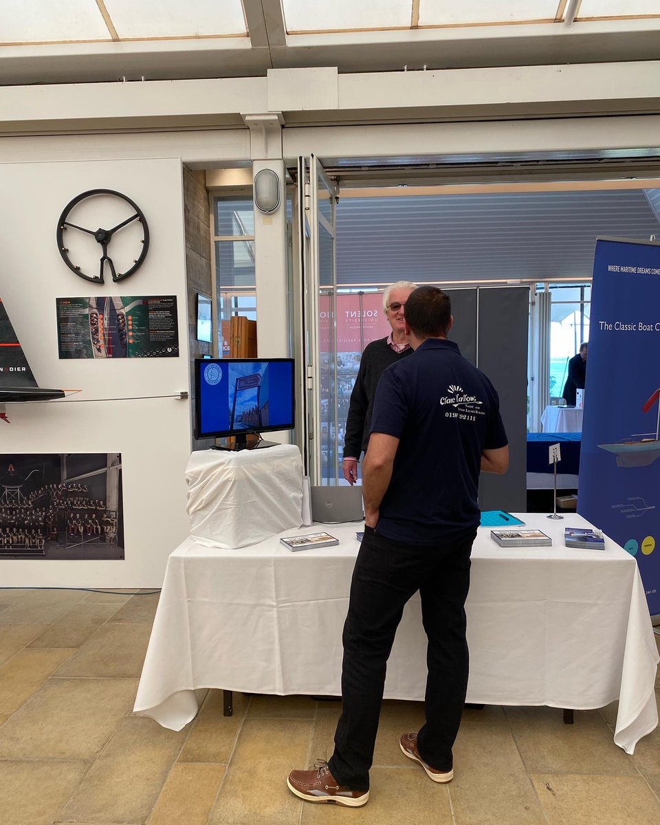 IWClassicBoat's tweet photo. Today we are @royal_squadron for the RYS Isle of Wight Foundation Marine careers fair. Looking forward to seeing students from across the island and the weather is glorious too ☀️ 
.
.
.
#RYS #Careersfair #marinecareersfair #boatmuseum https://t.co/qy6i1pxPxo