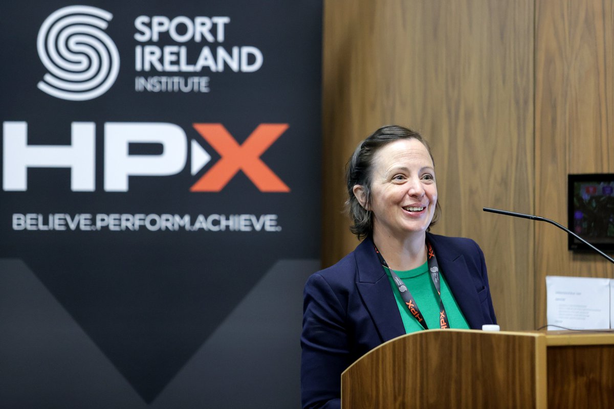 sportireland's tweet photo. "No two women are the same. No two menstrual cycles are the same"

Professor Kirsty Elliott-Sale delivering her presentation on understanding female athletes including the menstrual cycle, hormonal contraceptives and the Female Athlete Triad. #HPX22 https://t.co/1bqeTjwlZz