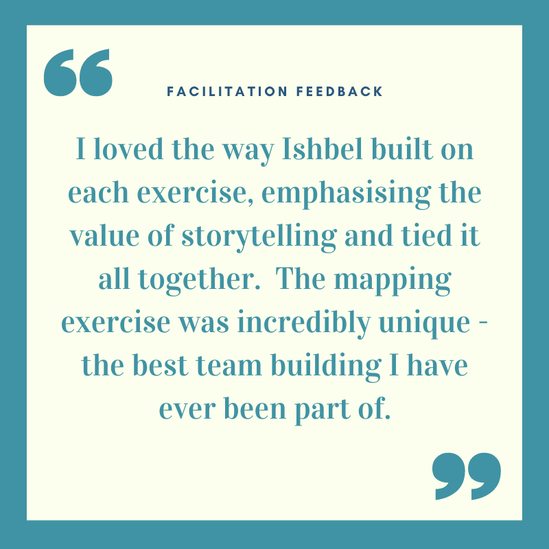 HeartInMouthOrg's tweet photo. I've been lucky to have been working alongside loads of fabulous teams across the #SocialEnterprise and #ThirdSectors recently, facilitating curious conversations, creating safe spaces and sharing sustaining stories - so this feedback is nice to hear. #CommunicationsCount https://t.co/xiHFe6uO7u