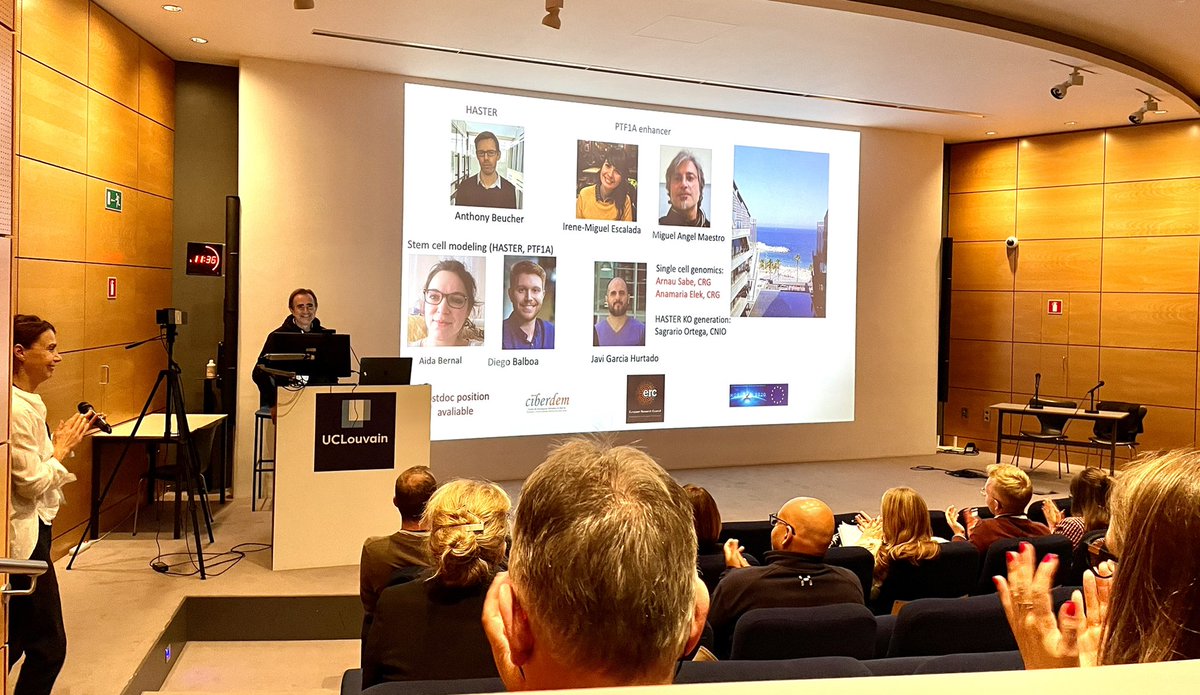 BSCDB1's tweet photo. Learning everything about cis-acting regulatory sequences in pancreatic development and disease from @1jorgeferrer . Food for thought! #Autumnmeeting #BSCDB https://t.co/vmqrBdgxNg