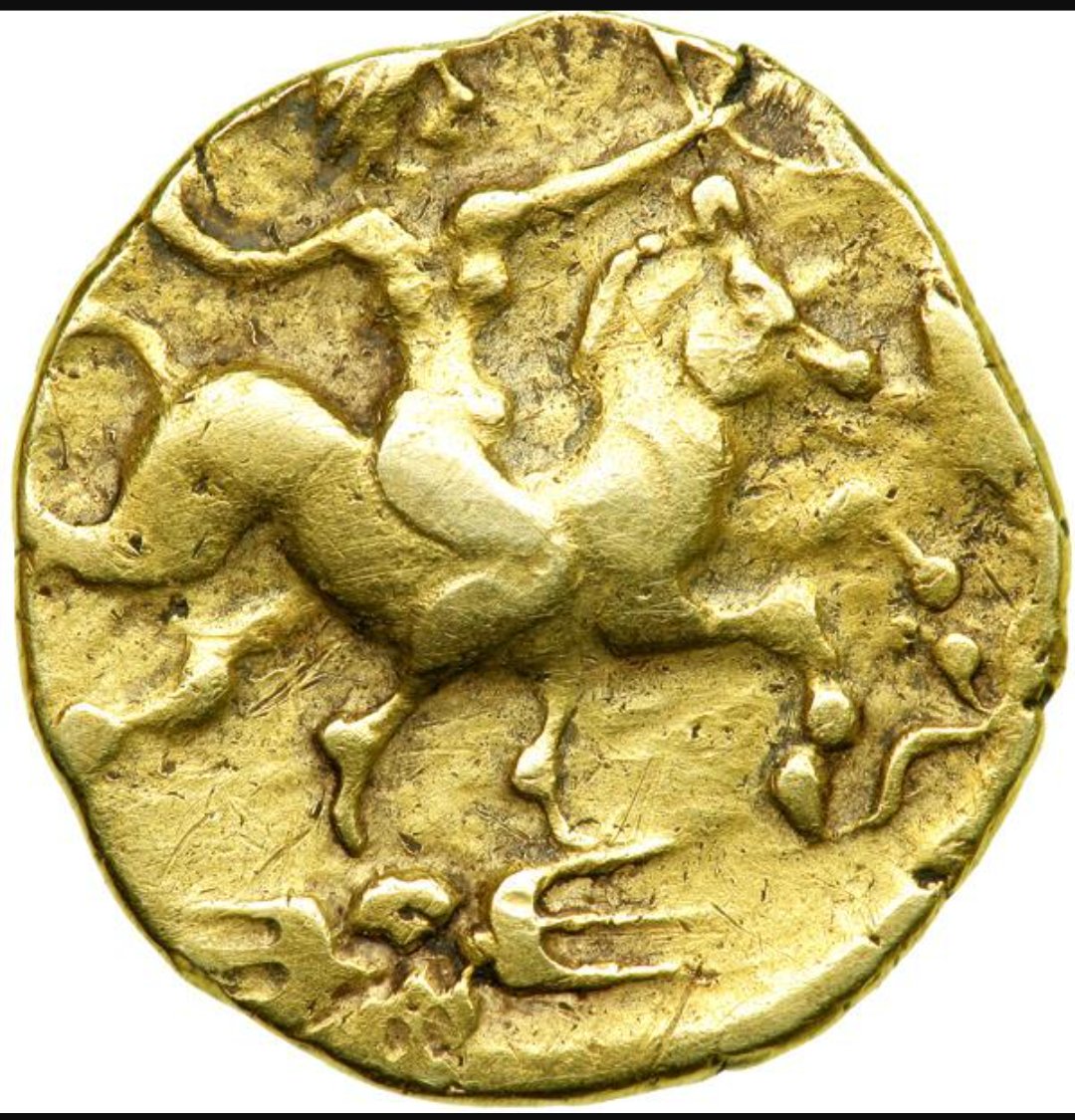 morantango's tweet photo. A typically thought-provoking thread from @_alice_evans causing me to think afresh about evidence from Celtic-speaking societies. This time on myths and realities of women warriors. IA Gaulish (Redones) coin. #CC1A https://t.co/kVCpyJyZfx