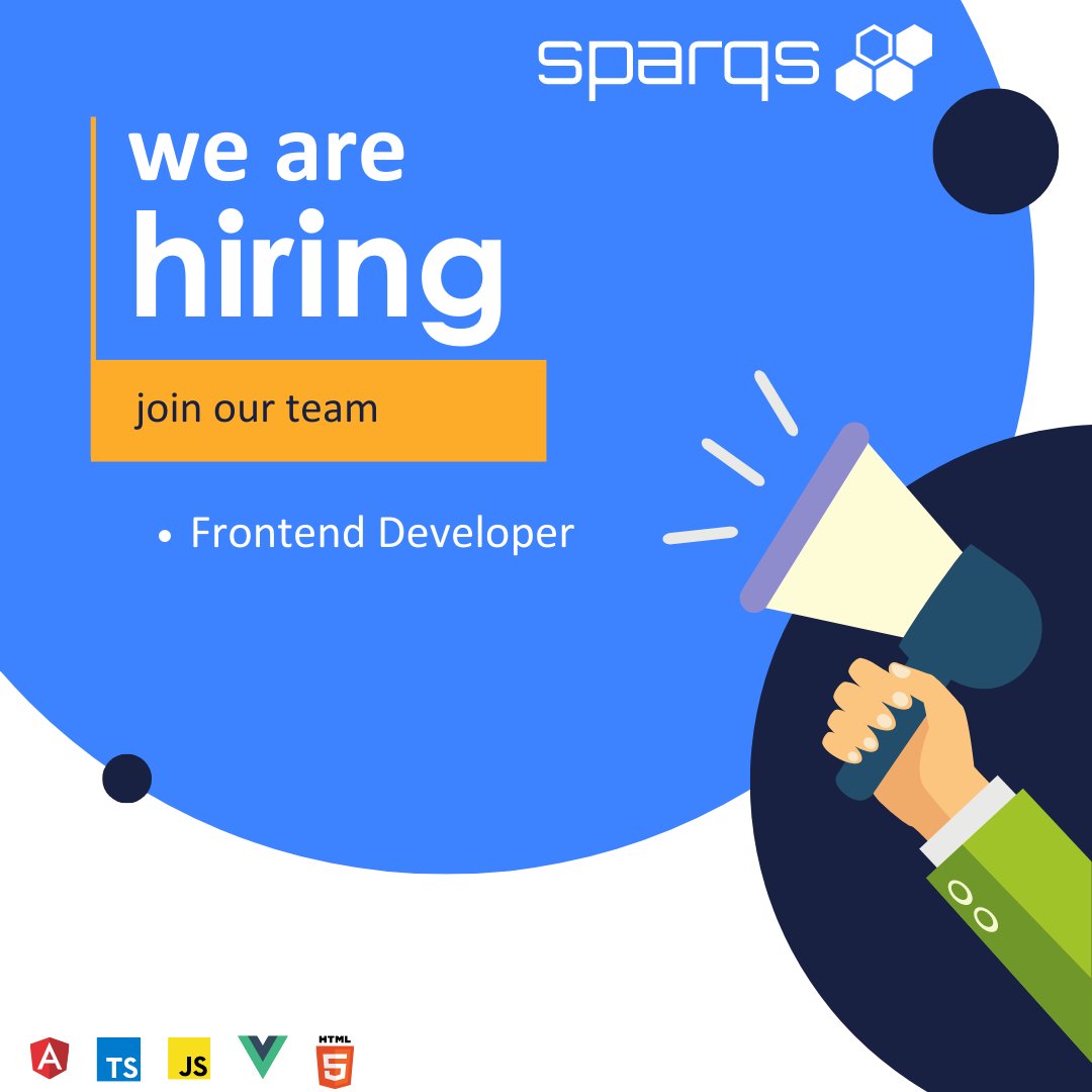 sparqs_io's tweet photo. Wir stellen ein!

Du hast gute Kenntnisse in der Programmierung mit TypeScript? Dein Umgang mit HTML, SCSS und JavaScript ist sicher?
Dann bist du bei uns genau richtig!

Alle Infos findest du unter:
https://t.co/03e7goRaQG

Wir freuen uns auf deine Bewerbung! https://t.co/HpocvpJnfJ