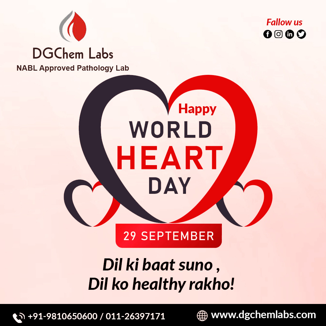DgchemLabs's tweet photo. A healthy heart is gift for life. By eating correct diet, adopting ideal lifestyle and undergoing routine #checkup, we can keep our heart healthy. On #WorldHeartDay, let’s pledge to create awareness on the need for a #healthy #heart to avoid cardiovascular diseases. https://t.co/POpiCWC5Lb