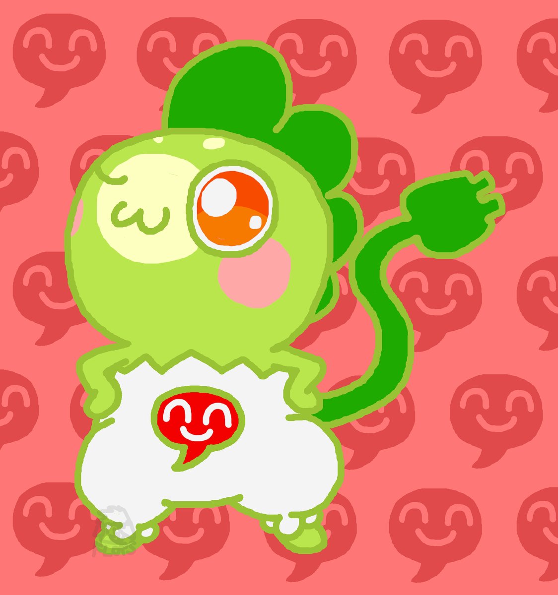 AutisAwsome's tweet photo. Got more cocotama art! This time these are more in my style. Geracho poses dramatically. With and without pants and some cute socks. Cocotama belongs to bandai and tv tokyo #anime #cocotama #cute #geracho #fanart #art #digitalart #chibiart #chibi #socks #pants #pantsu https://t.co/tl4Izwd873