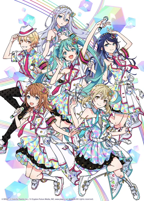 『プロジェクトセカイ COLORFUL LIVE 2nd - Will -』 のキービジュアルを担当させていただきました!何卒よろしくお願いいたします#プロセカ 