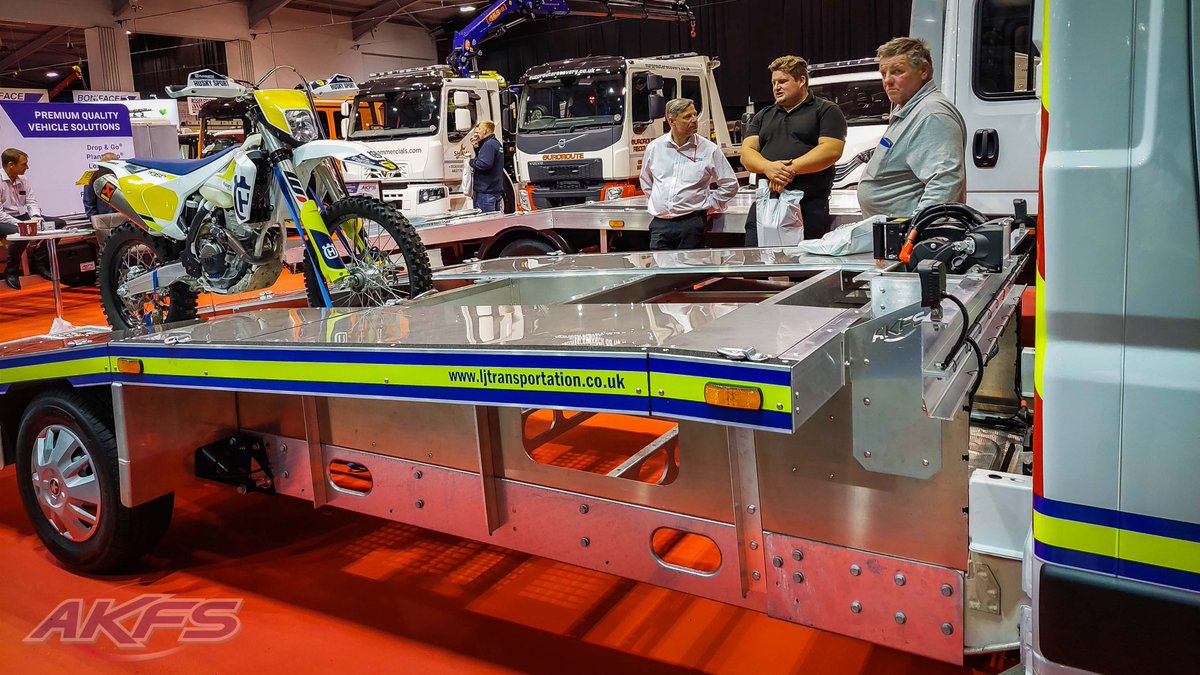 Advanced_KFS's tweet photo. Day 2 at the Recovery Tow Show…
And the #AKFS team are deep in conversation with attendees of the @recoverytowshow at Telford’s International Centre.
Stand A195, Hall 1 is where you'll find the finest and best #RecoveryVehicle solutions so come say hello!
#EV #EVTransporter https://t.co/zO7kPaTQLK