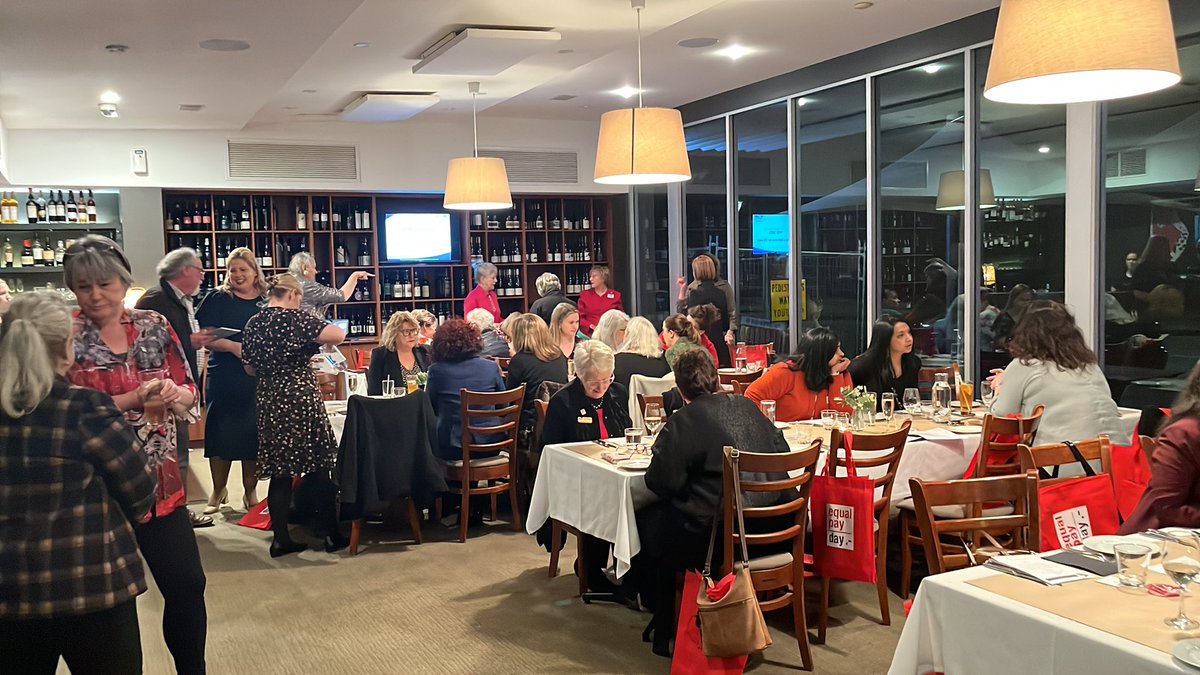 BPWAdelaide's tweet photo. Networking before we get into our advocacy discussions!  #EqualPayDay #BPW. @KatrineHildyard https://t.co/g35QvUWFTI