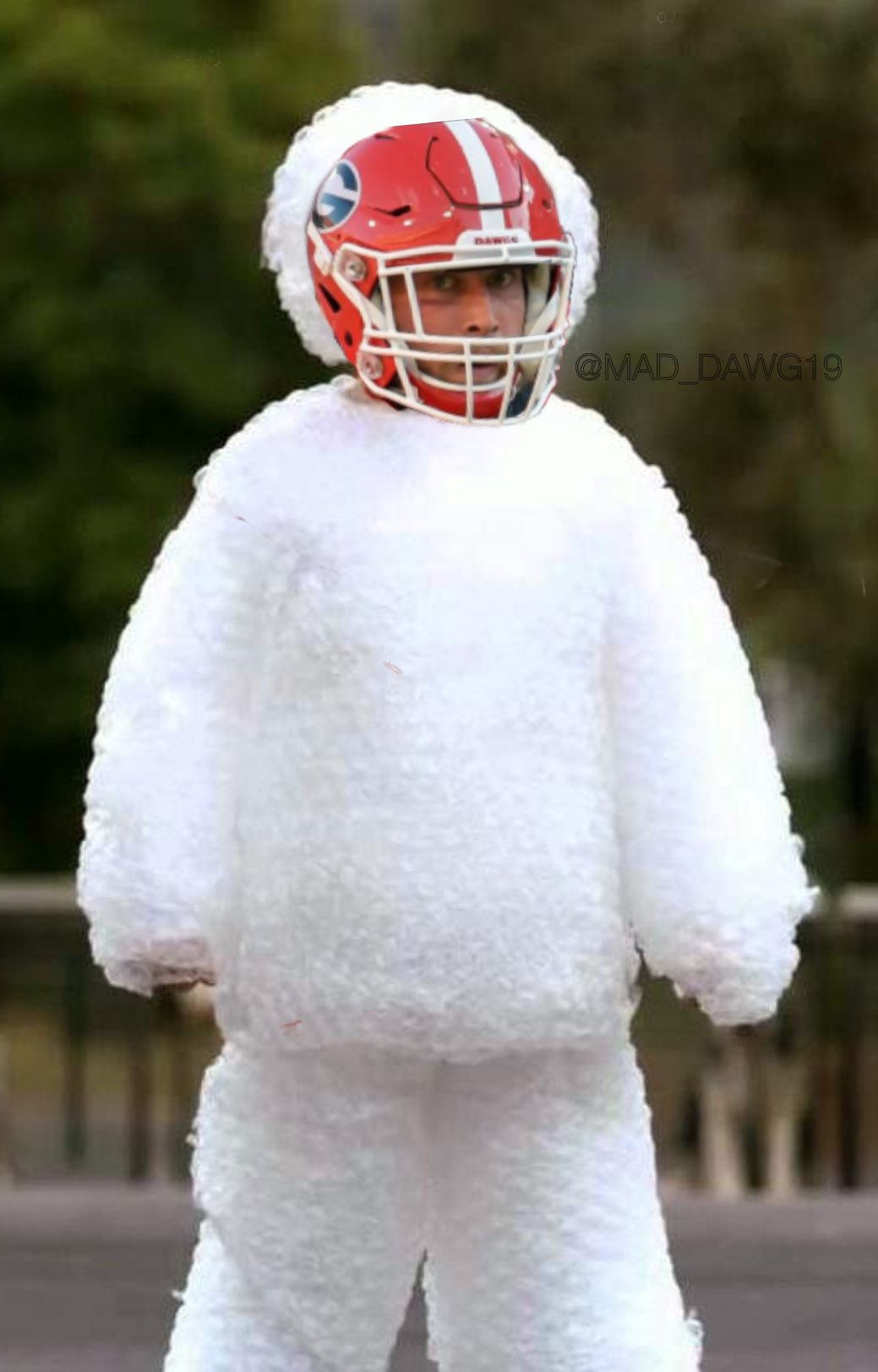 Bubble Wrap Safety Suit Costume