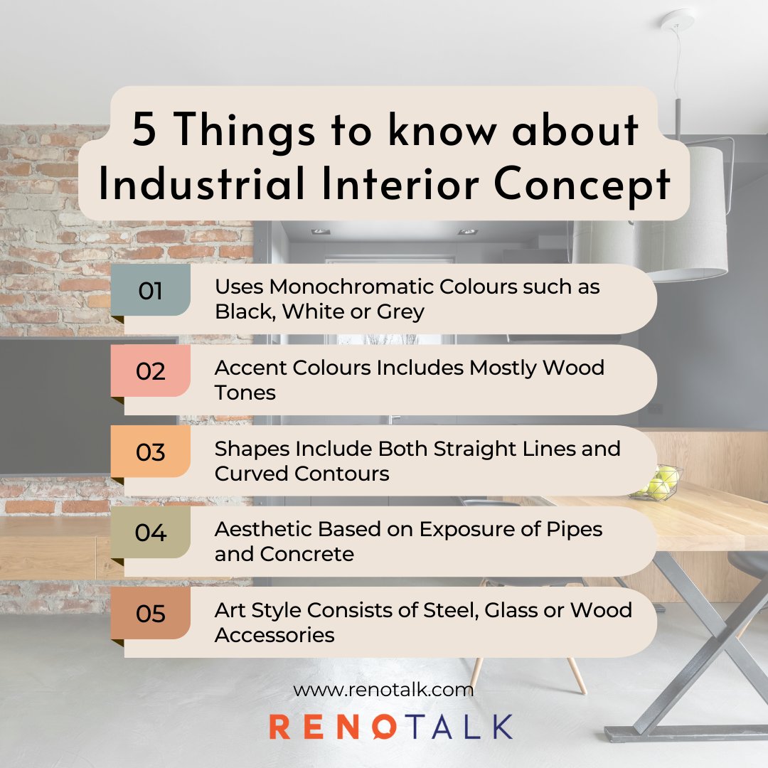 renotalk's tweet photo. Industrial Interior Designing Concept has been quite a niche design over the years. So here are 5 things you should know!

Interested in this concept? Head over to https://t.co/E03SqIJPb3 now and get advice from our trained Interior Designers https://t.co/5CspTeipBM